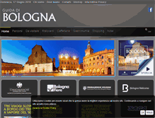 Tablet Screenshot of guidadibologna.com